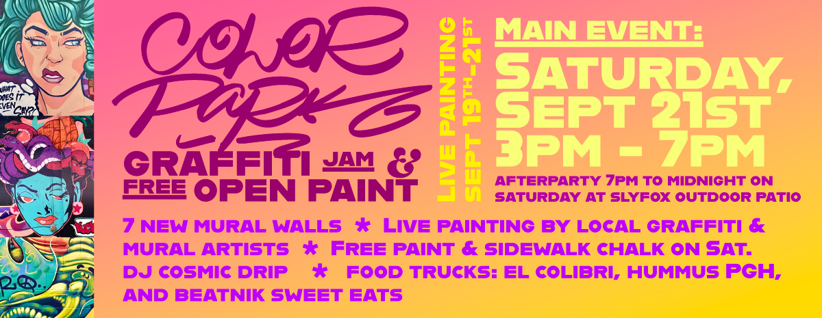 Color Park Graffiti Jam and Free Open Paint